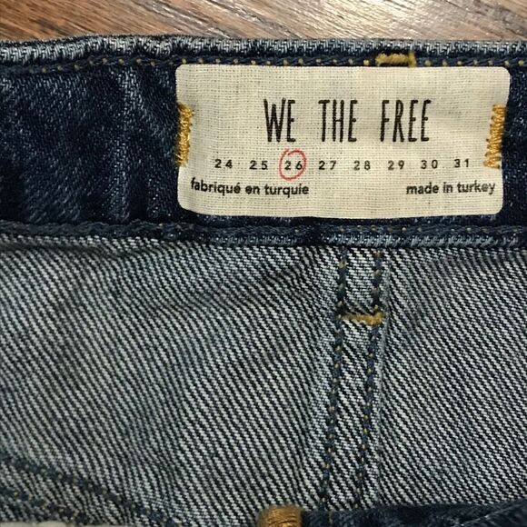 Free people Harvey jean skirt size 26 - Picture 4 of 5